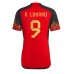 Tanie Strój piłkarski Belgia Romelu Lukaku #9 Koszulka Podstawowej MŚ 2022 Krótkie Rękawy